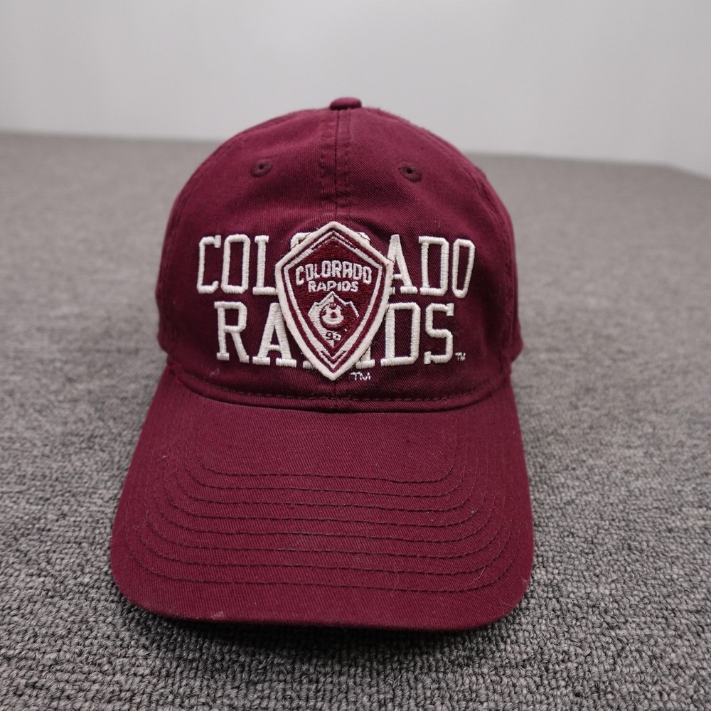 Colorado Rapids‎ Hat Cap Fitted Mens One Size Red MLS Soccer Adidas Superflex